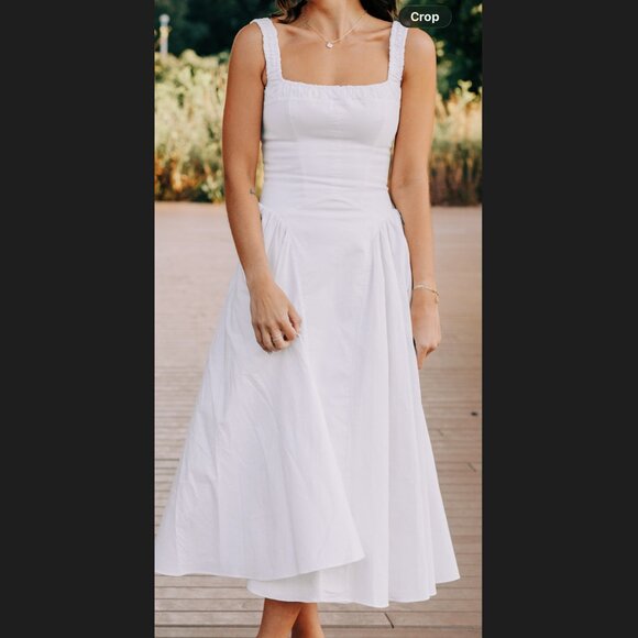 House of CB Dorothy Dress - White,  Size S - Picture 3 of 15